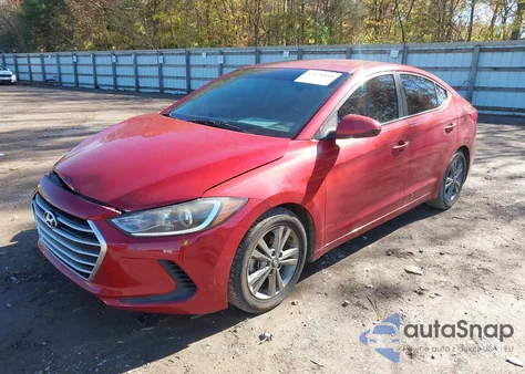 2018 Hyundai Elantra Sel z USA, uszkodzony, nr VIN 5NPD84LF8JH341605